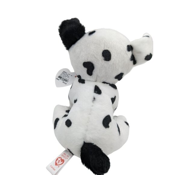 Ty Beanie Boo  Catcher the Dalmatian 5.5" Beanbag Plush Big Blue Eyes 2021 W/Tag - Picture 3 of 8